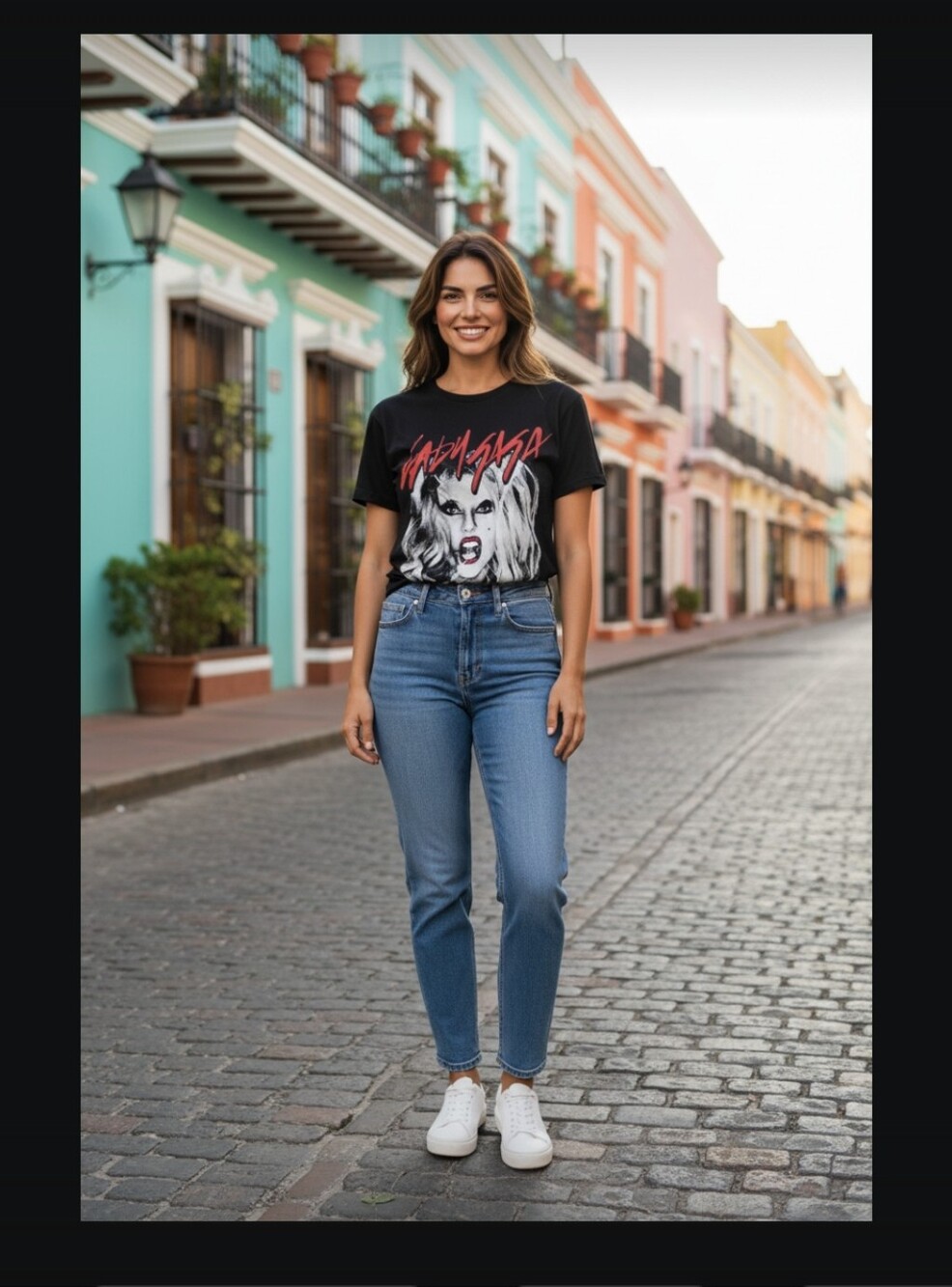 Lady Gaga Graphic Tee MED